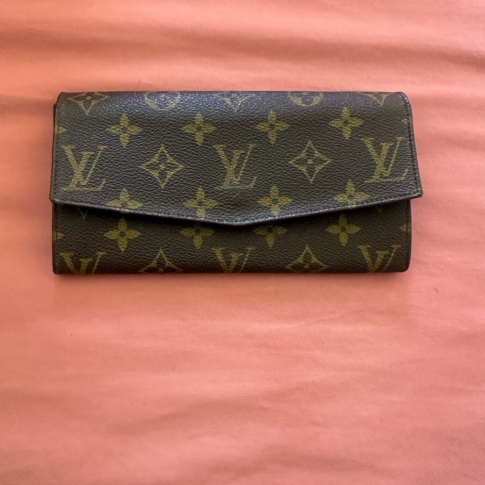 Louis Vuitton Brown Monogram Canvas Wallet